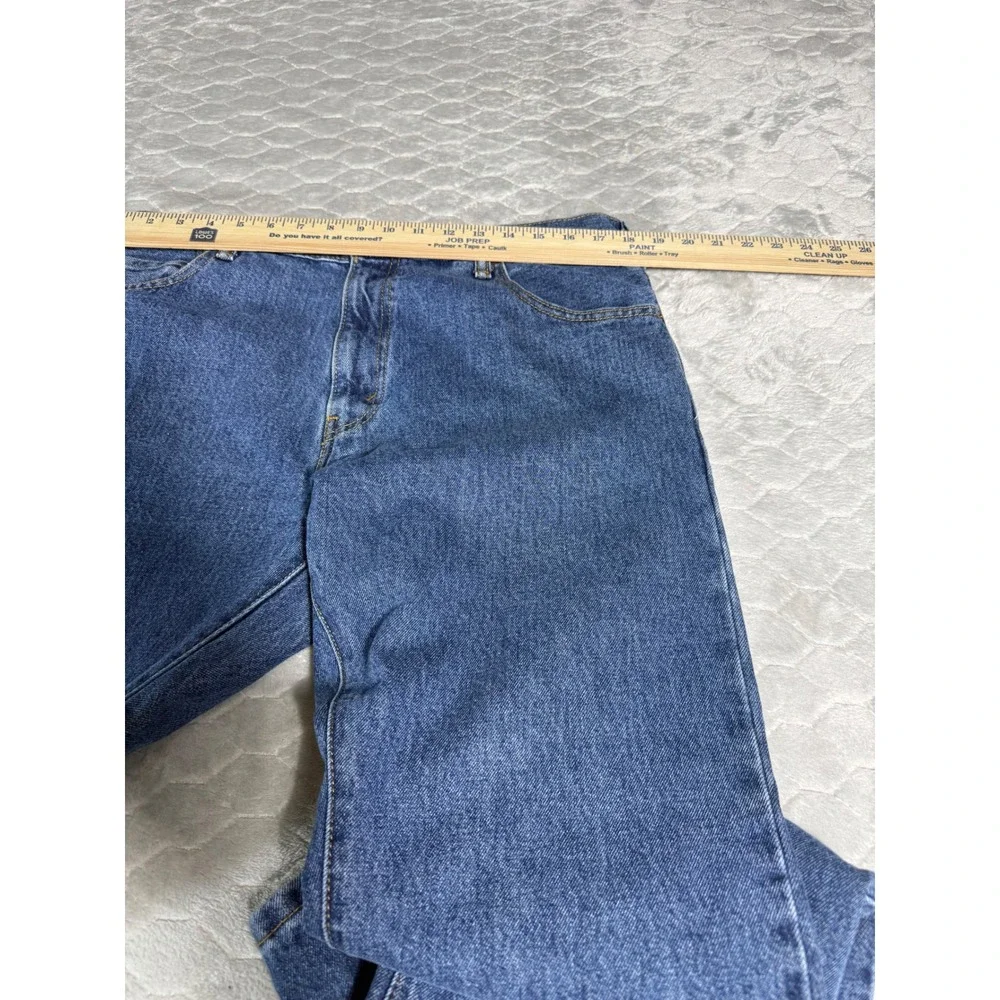 Levis 517 Slim Bootcut Jeans Men 36x30 Medium Wash Blue Denim Streetwear Western